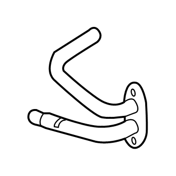 Honda 19522-RPY-G00 Pipe, Turbocharger Water (A)