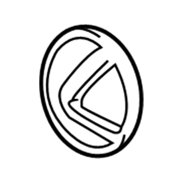 Lexus 53141-30040 Radiator Grille Emblem (Or Front Panel)