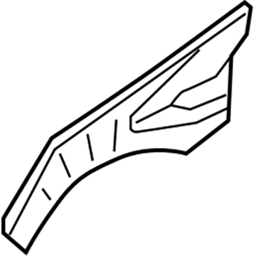 Honda 60613-SZA-A00ZZ Member, R. FR. Wheelhouse (Upper)