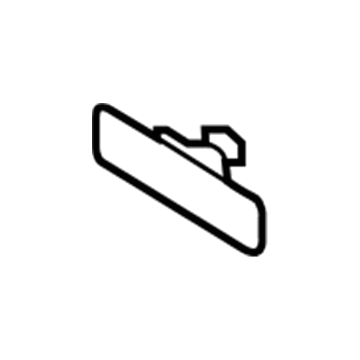 Ford -W790215-S900 Wheel Opening Molding Clip