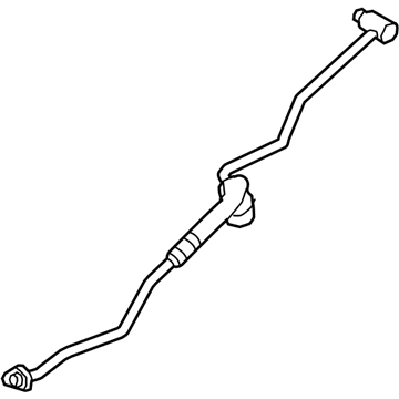 BMW 17-22-8-602-301 Transmission Oil Cooler Rear Line Return
