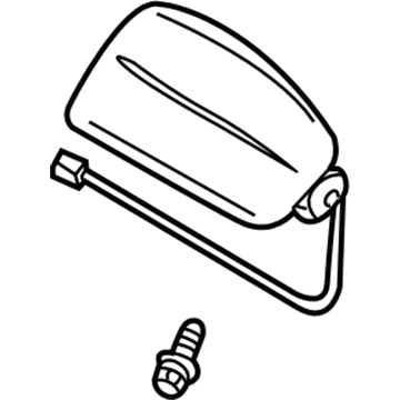 Nissan K8515-4Y98A Module Assembly-Air Bag, Assist