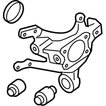 Hyundai 52710-2H020 Carrier Assembly-Rear Axle, LH