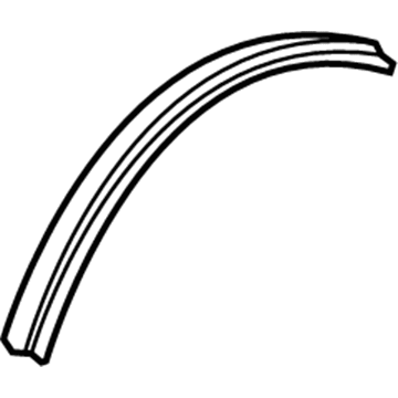 Honda 74430-S9V-A00 Protector, RR. Wheel Arch