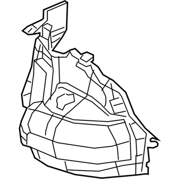 Lexus 64722-06460-C0 Cover, Luggage COMPT