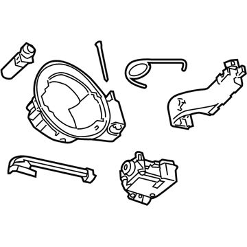 GM 39077237 Housing Asm, Fuel Tank Filler Pipe