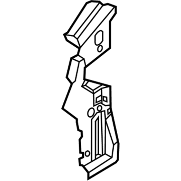 BMW 41-10-7-238-353 Column A Exterior, Left