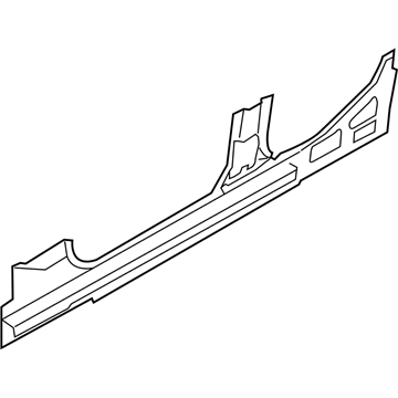 BMW 41-12-7-238-605 Frame Side Member, Inner Left