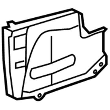Lexus 58317-35030 Extension, Rear Floor Side Panel, Rear LH