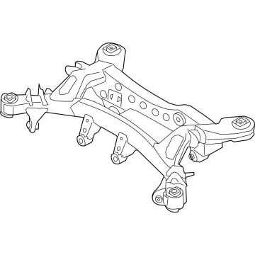 BMW 33-31-8-837-914 REAR AXLE CARRIER