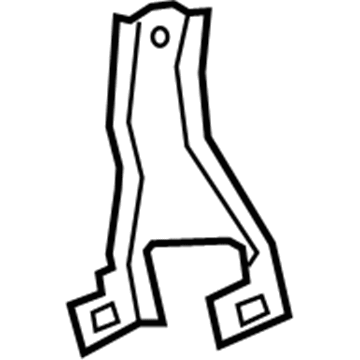 BMW 13-90-7-576-190 Bracket Ventilation Valve