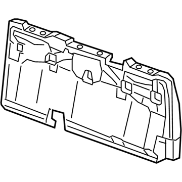 GM 84771366 Seat Back Pad