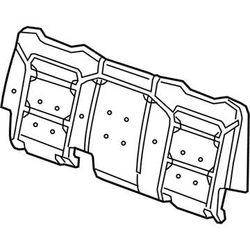 GM 84066330 Seat Back Pad