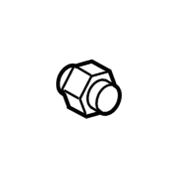 Kia 0B00237160 Nut-Hub, RH