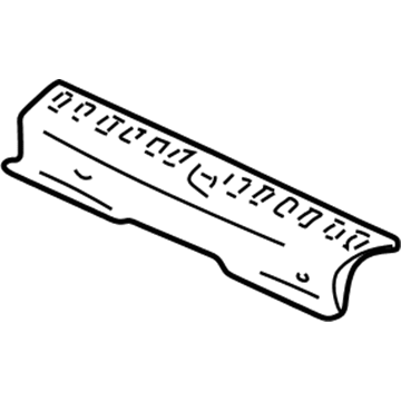 Hyundai 85770-39000-AQ Trim-Transverse Rear