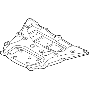 BMW 31-10-6-862-071 STIFFENING PLATE WITH CROSS-:311050