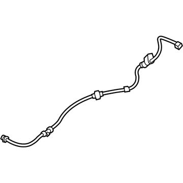Nissan 44251-4BA4A Harness Assembly-Parking Brake, LH