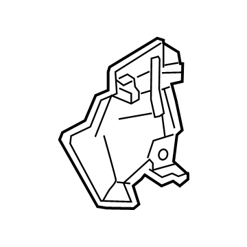 Lexus 53293-48160 DEFLECTOR, Radiator