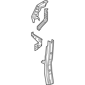 Lexus 53202-0E090 Support Sub-Assy, Radiator