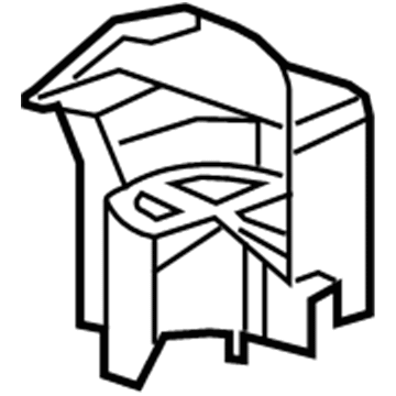 Acura 17253-RWC-A00 Cover, Air In.