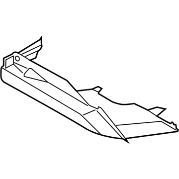 BMW 51-47-7-342-904 TRIM PANEL, RAILING RIGHT