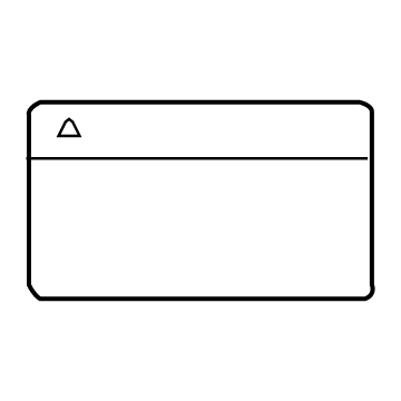 Hyundai 97699-F2000 Label-Refrigerant