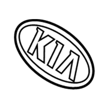Kia 86320F6000 Emblem
