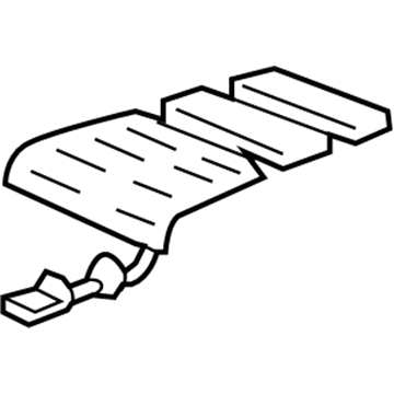 Honda 81534-TK8-A41 Heater, Left Front Seat Cushion