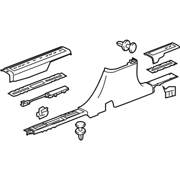 GM 20993826 Sill Trim