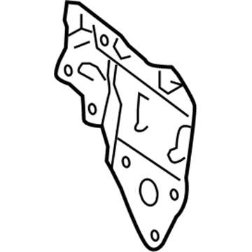 Toyota 58384-52120 Rear Body Panel Gusset