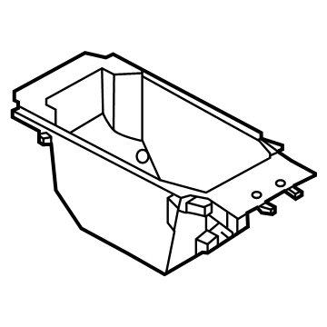 BMW 51-16-6-917-168 STORAGE TRAY CENTER ARMREST:511601