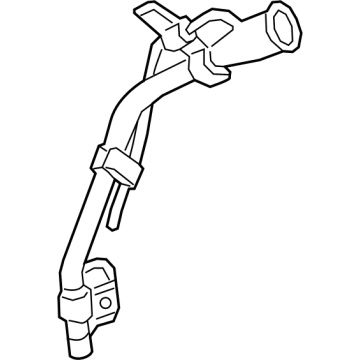 Honda 17660-T60-A01 PIPE, FUEL FILLER