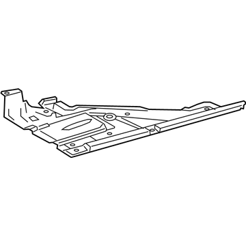 Lexus 58167-48080 Cover, Front Floor, Center