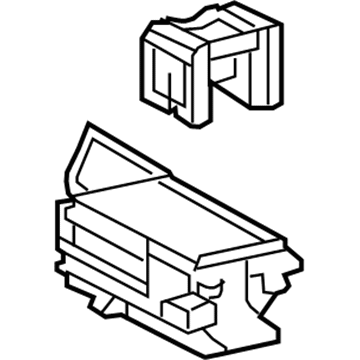 Lexus 58803-48051-C2 Console Cup Holder Box Sub-Assembly