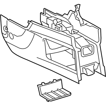 Lexus 58810-0E250-A0 Box Assembly, Console, F