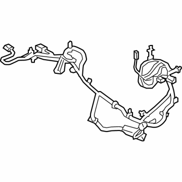 GM 85521725 HARNESS ASM-F/FLR CNSL WRG