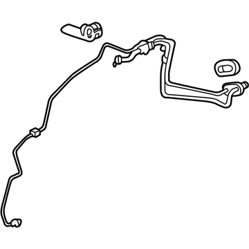 Honda 80320-SDA-A02 Pipe Assembly, Air Conditioner