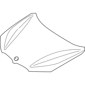 BMW 41-00-9-629-102 ALUMINIUM ENGINE HOOD