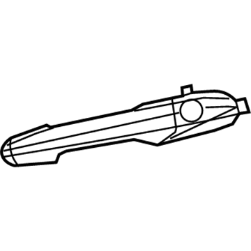 Mopar 68069942AC Handle-Front Door Exterior
