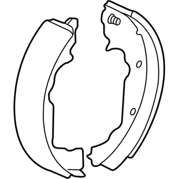 GM 21990465 Shoe Kit, Rear Brake