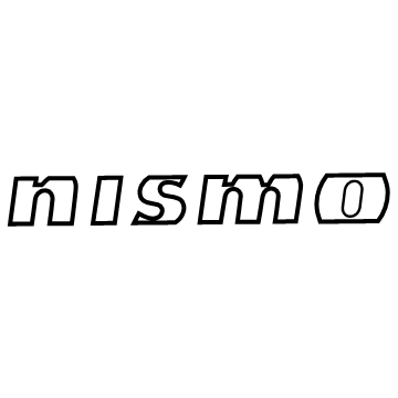Nissan 84896-6HW0A EMBLEM-TRUNK LID