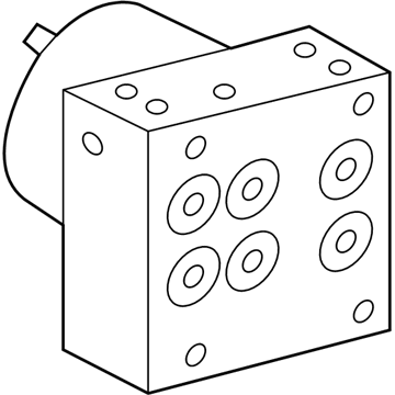 Ford 7L2Z-2C215-A ABS Control Unit