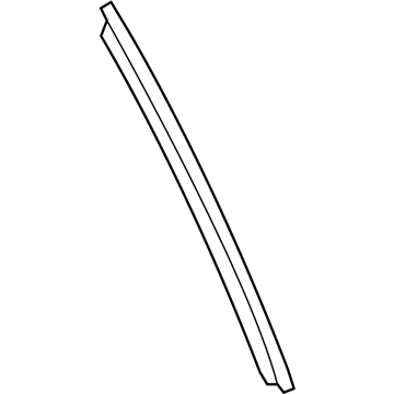 Honda 73810-TS8-A01 Seal, R. FR. Quarter Glass