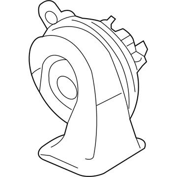 Mopar 68166534AB Horn