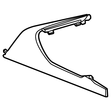 Lexus 58834-78030-C2 GARNISH, CONSOLE UPR