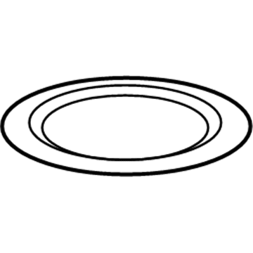 Honda 51404-T6Z-A01 Rubber, Front Spring (Upper)