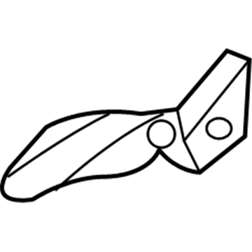 Hyundai 79110-4J001 Hinge Assembly-Hood, LH