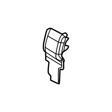 Hyundai 89566-K5000-NNB COVER-REAR SEAT MTG FR INR, LH