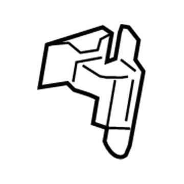 BMW 41-00-7-203-985 Left Lower Front Door Hinge