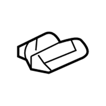 GM 13297808 Lower Weatherstrip Retainer